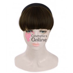 Breton din par artificial cu bentita BPE015 Saten Inchis